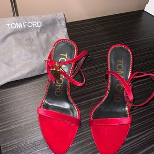 Sexy Red Sandals Size 38